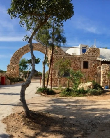 View of the centre in Lampedusa