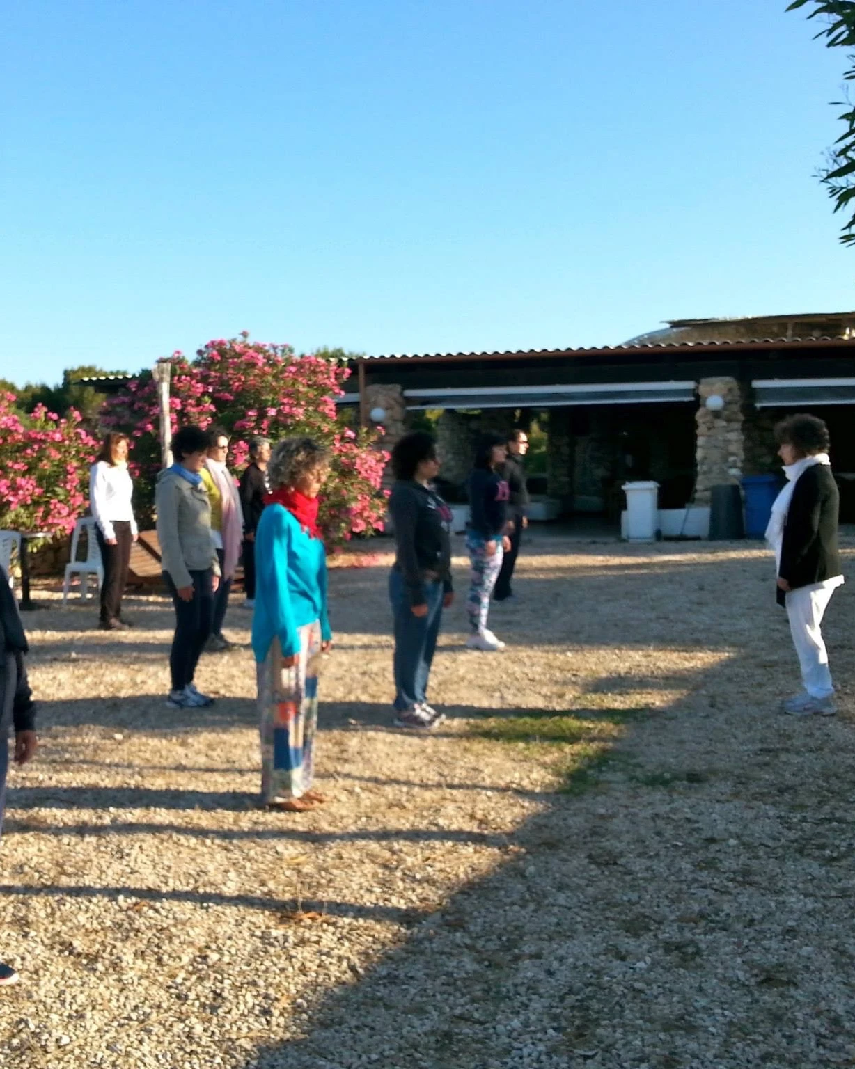 Group practice in Lampedusa
